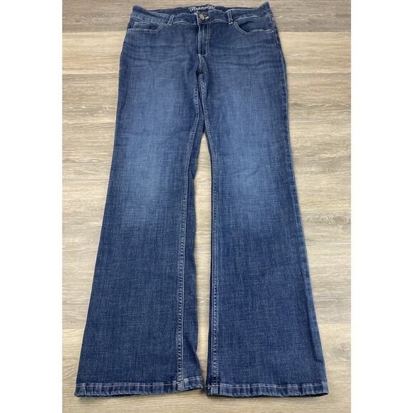 Wrangler Jeans Womens 15x34 Blue Boot Cut 09MWZDO Western Cowboy Rodeo 36X34 - Picture 1 of 10